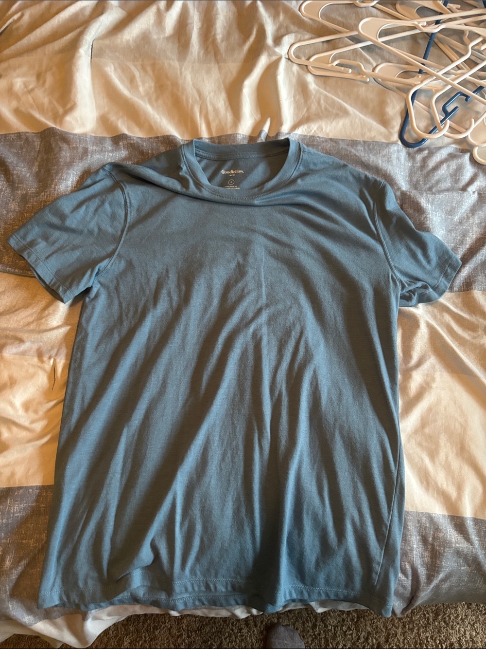 Goodfellow & Co Men's Slate Blue Crewneck Short Sleeve Tee